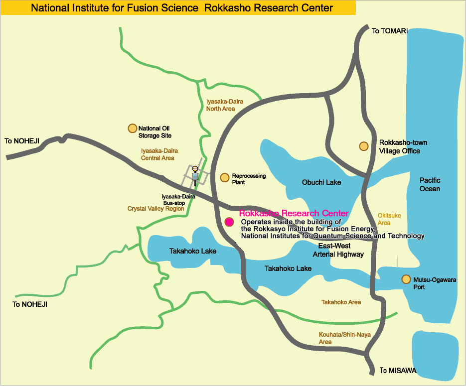 Arriving in NIFS by using the Public Transportation